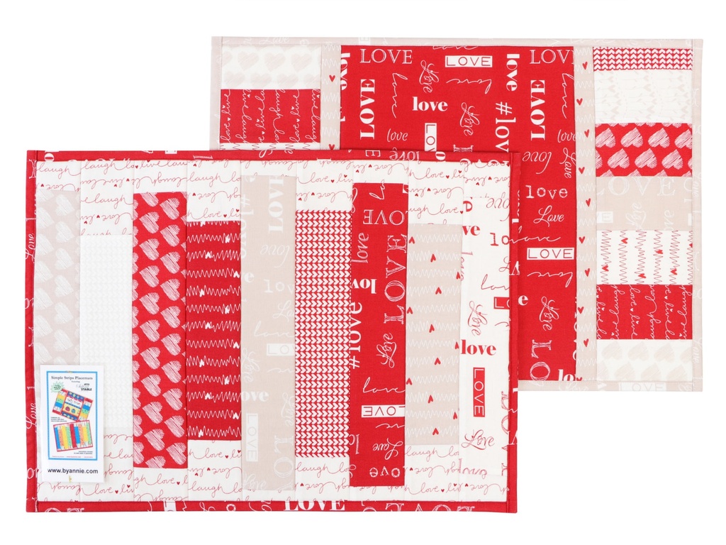Model - Simple Strips Placemats #06